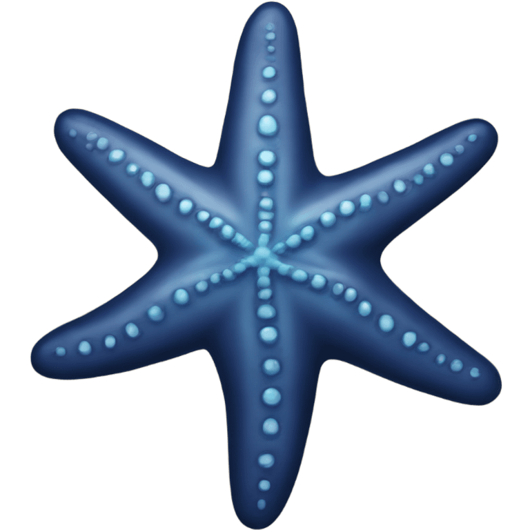 Navy starfish  emoji