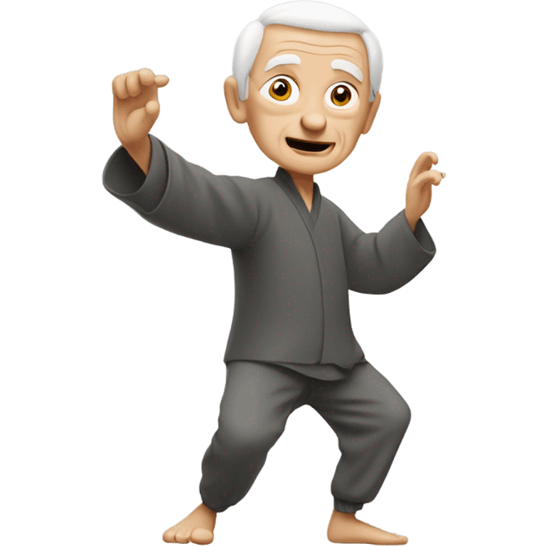 Senior tai chi emoji