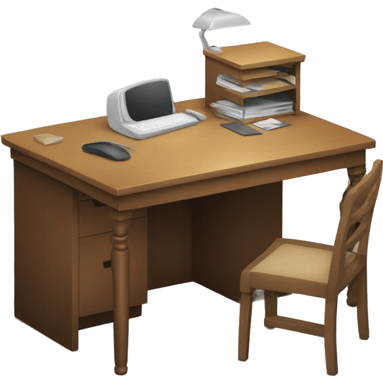 Desk emoji