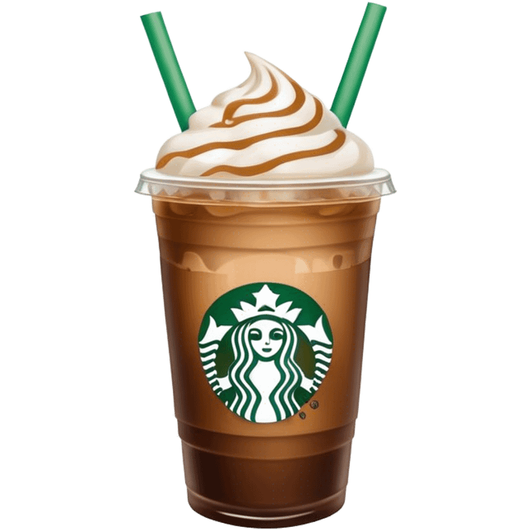 Starbucks iced coffee emoji