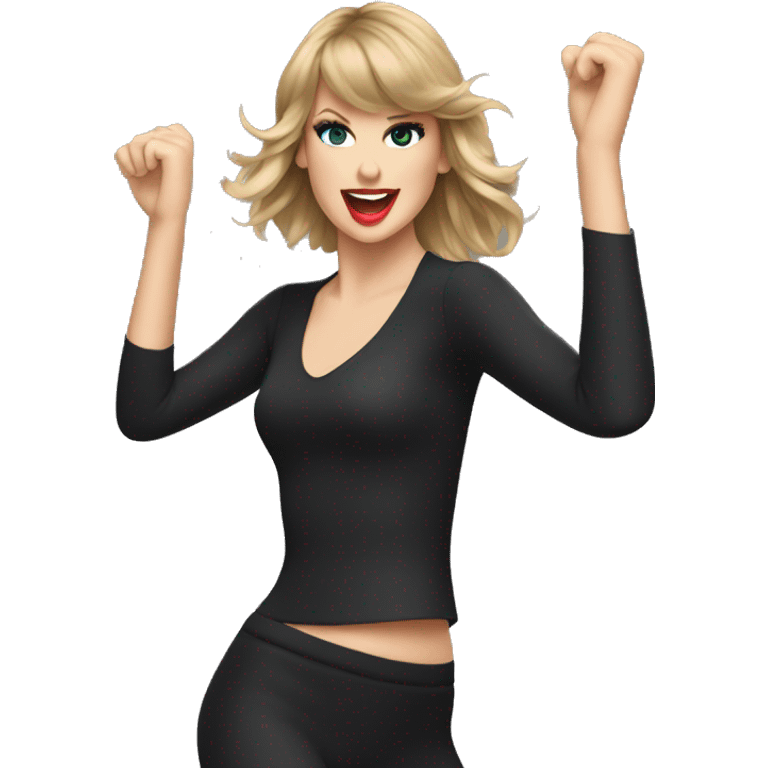 Taylor swift dancing  emoji