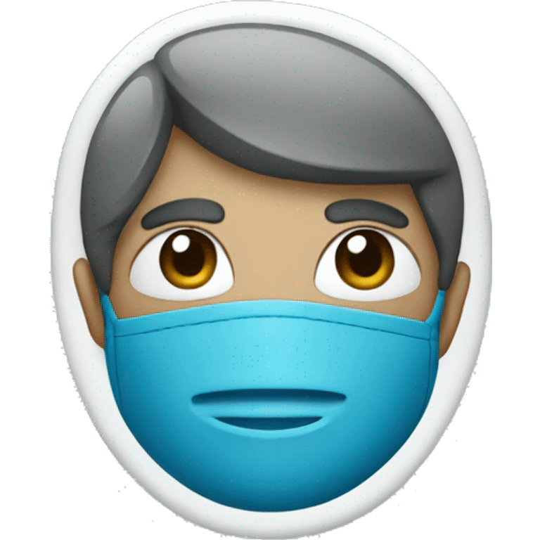 blue medicin emoji