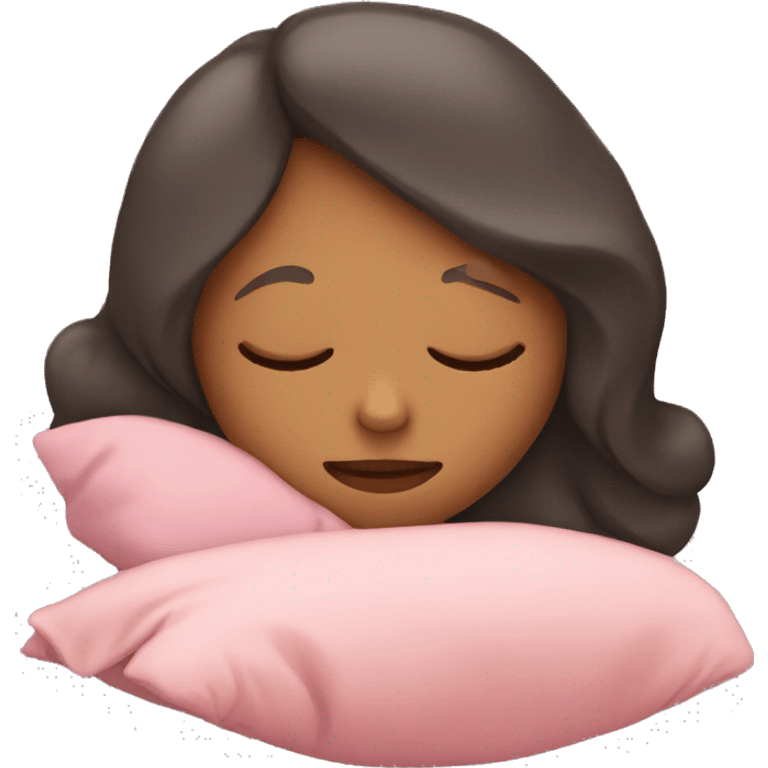 Sleeping girl emoji