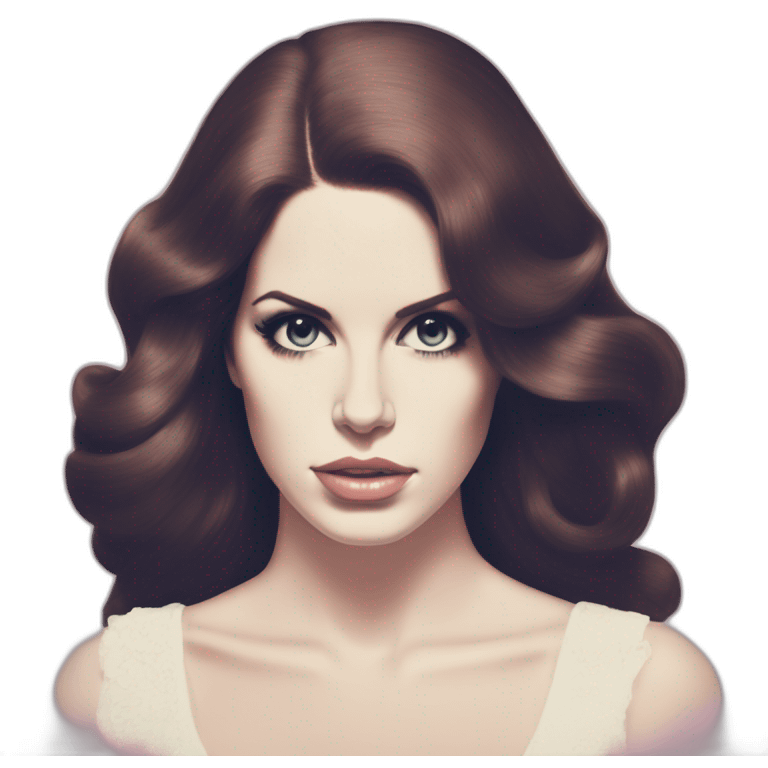 Lana Del Rey “Ultraviolence” album cover emoji