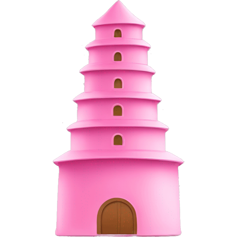 montessori pink tower emoji