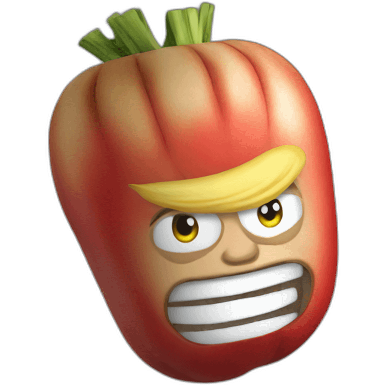 trump boxing turnip emoji