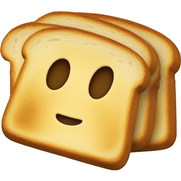 toast no face emoji