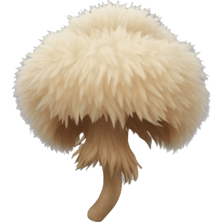 Hericium erinaceus lion's mane emoji