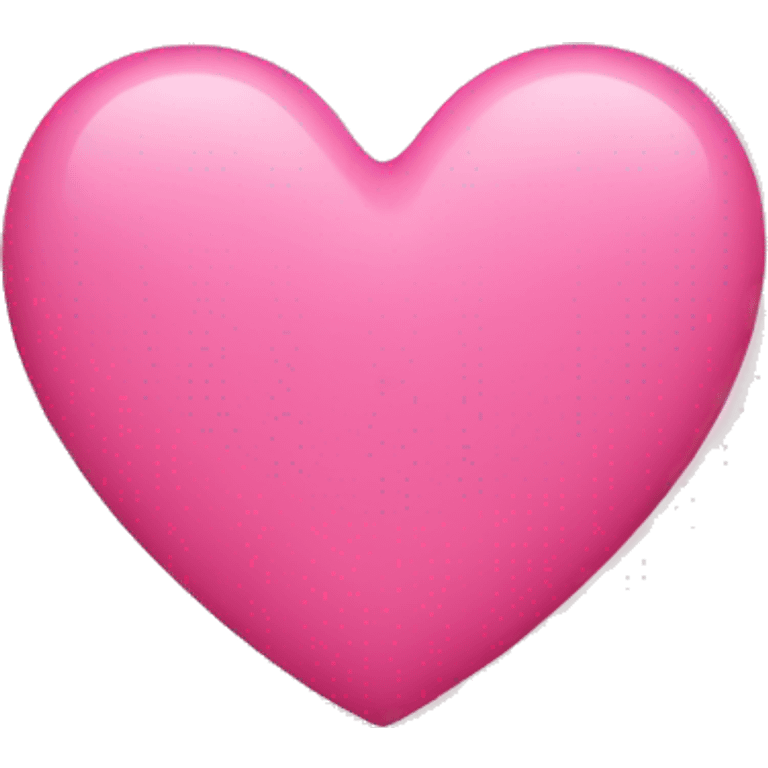 Pink heart emoji