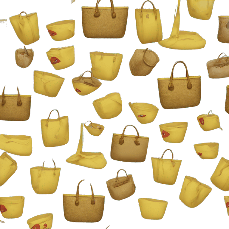 prada beach bag emoji