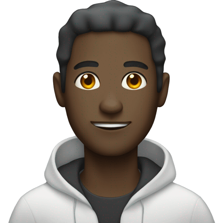 Black man in ghost costume  emoji