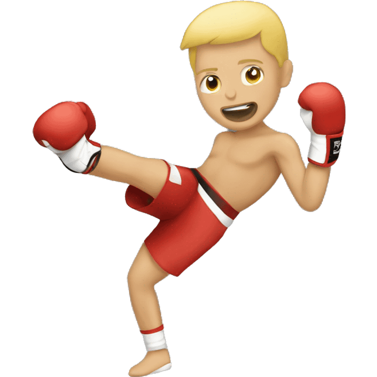 Kickboxing emoji