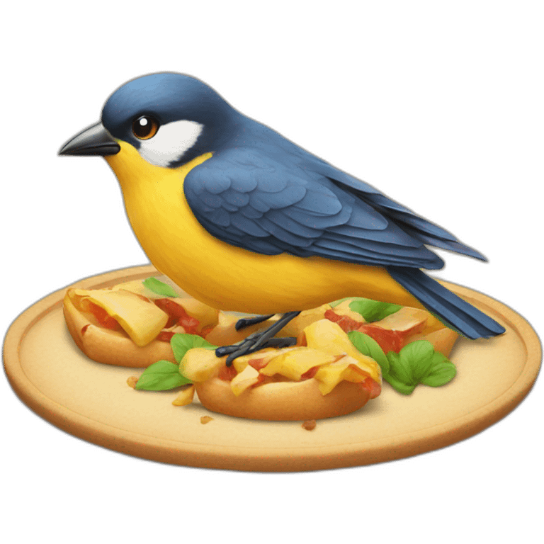 hungry birds emoji