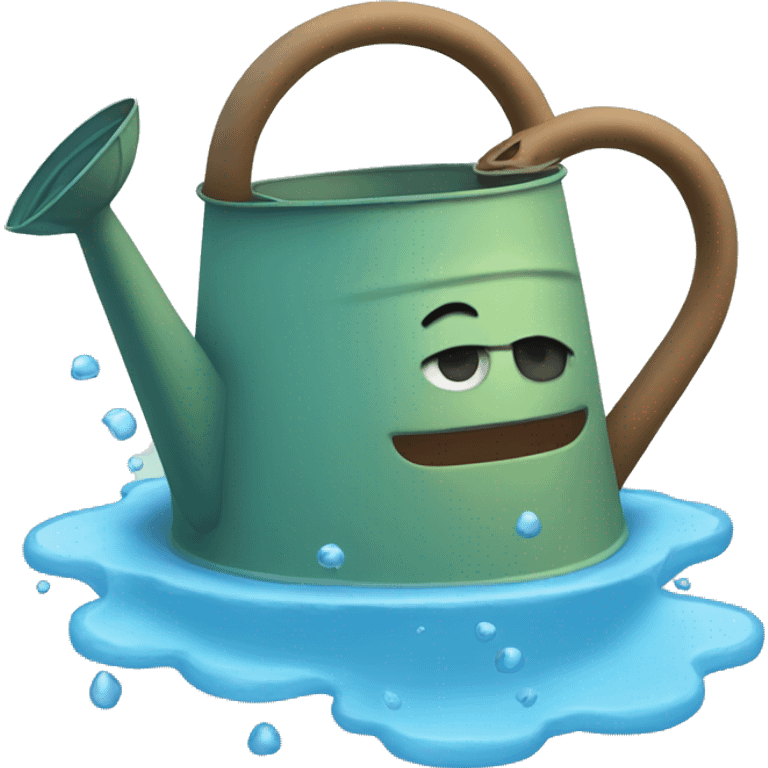 water from a watering can emoji