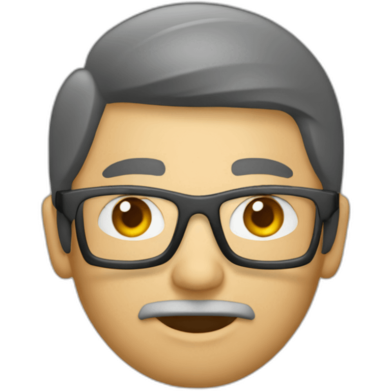 Consultor de procesos trabajando emoji