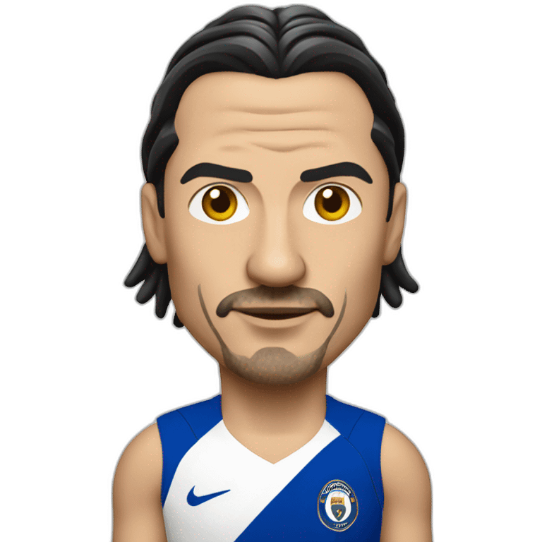 Zlatan avec maillot de RFC seraing emoji