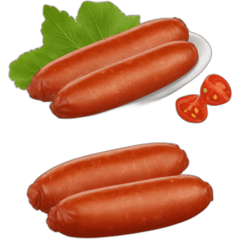 Plat de Rougail saucisse réunionnais emoji