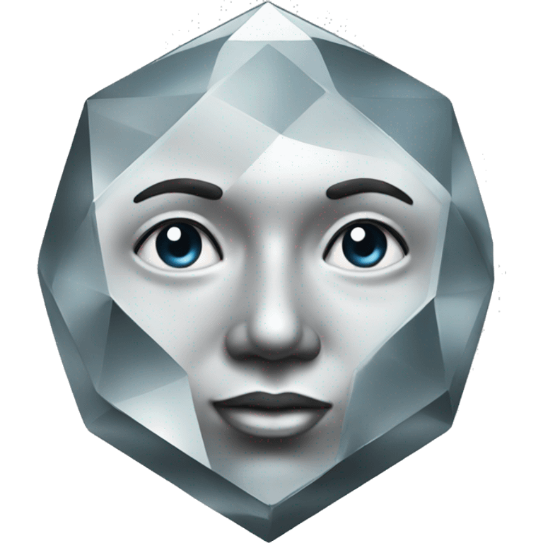 Diamond sculpture  emoji