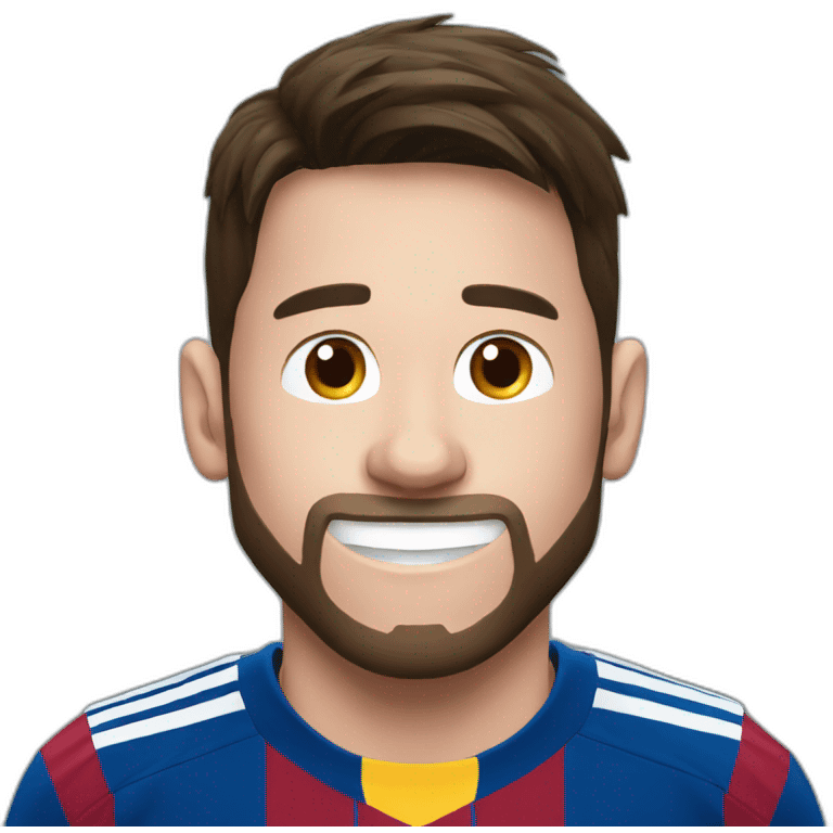 messi celebrating emoji