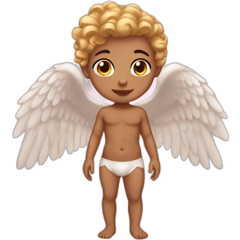 cupid light skin with wings emoji