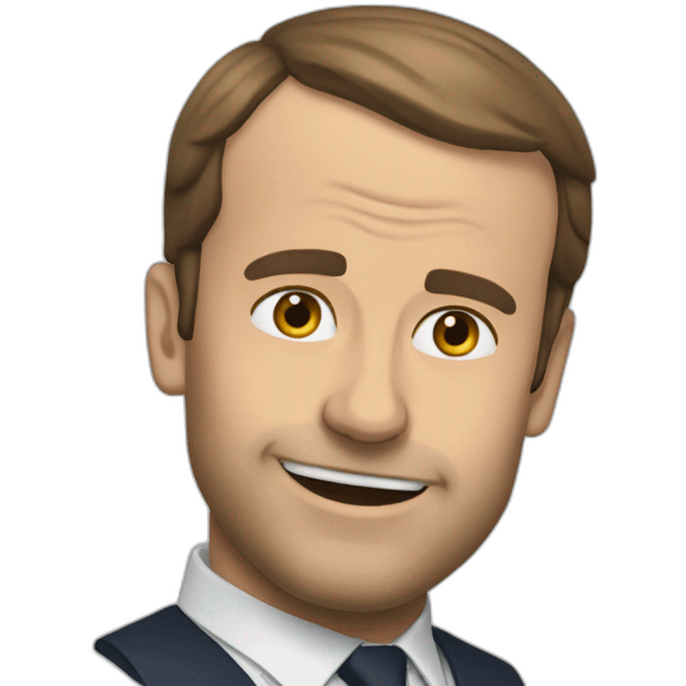  Macron  qui dort emoji