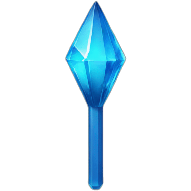 blue crystal rod emoji