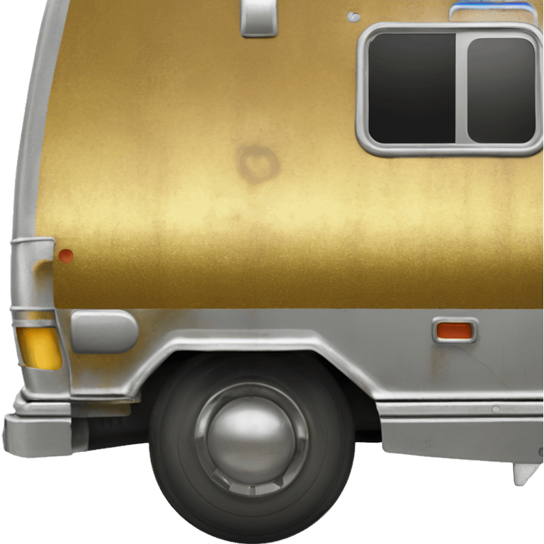  Side shot of 1973 Winnebago motor home C-3PO tarnished from space emoji