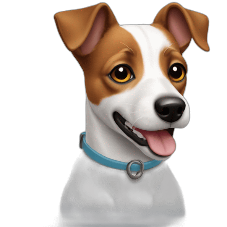 Jack Russell terier emoji