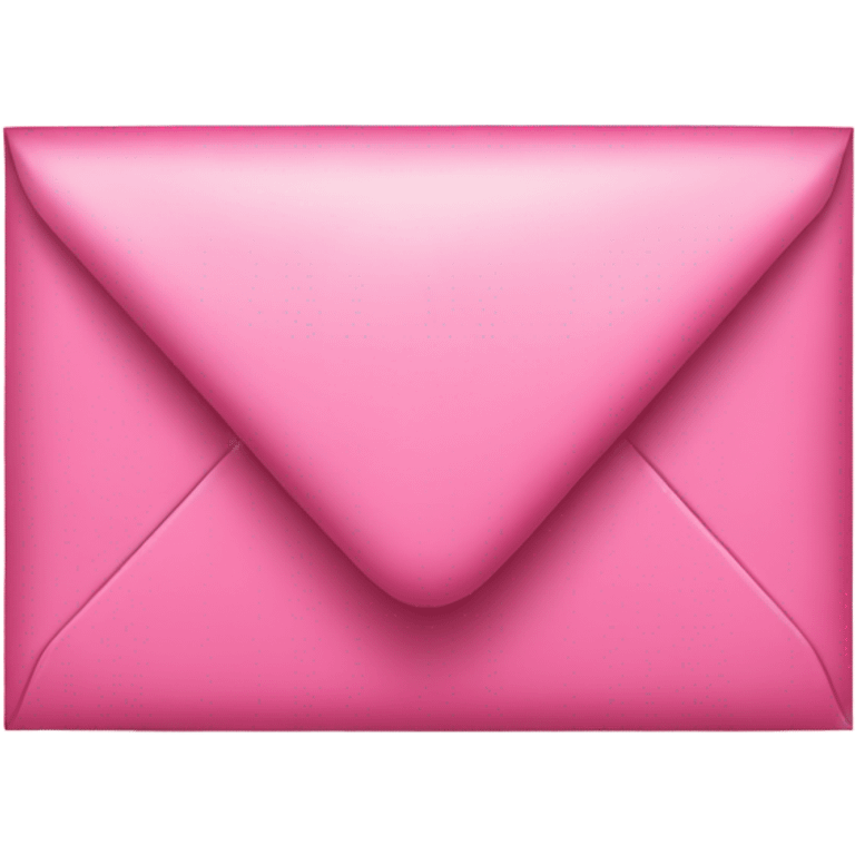 Pink email  emoji