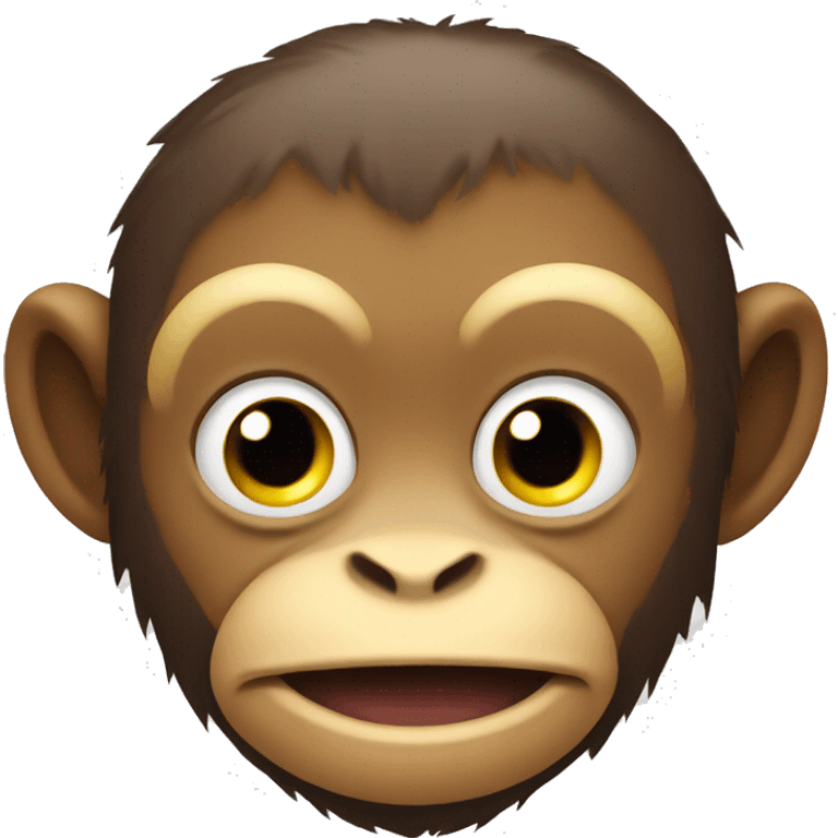 monkey with banana emoji