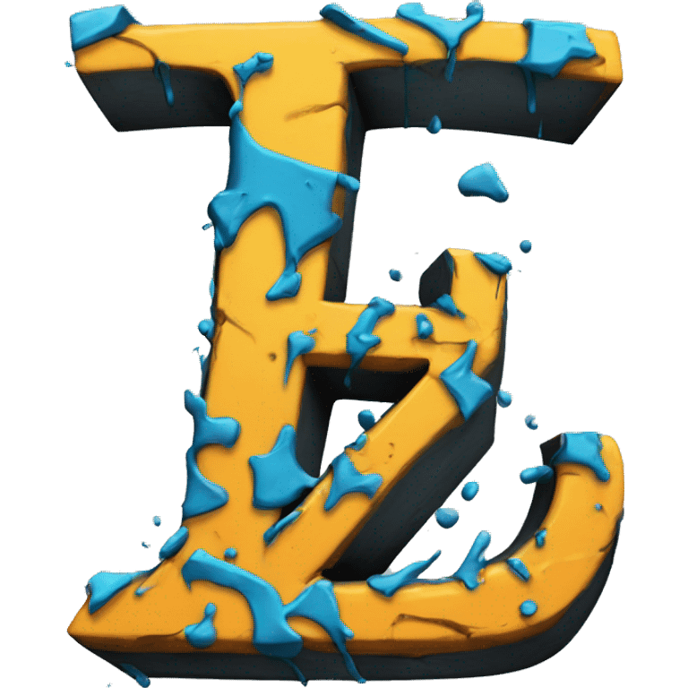 Graffiti letter Z emoji