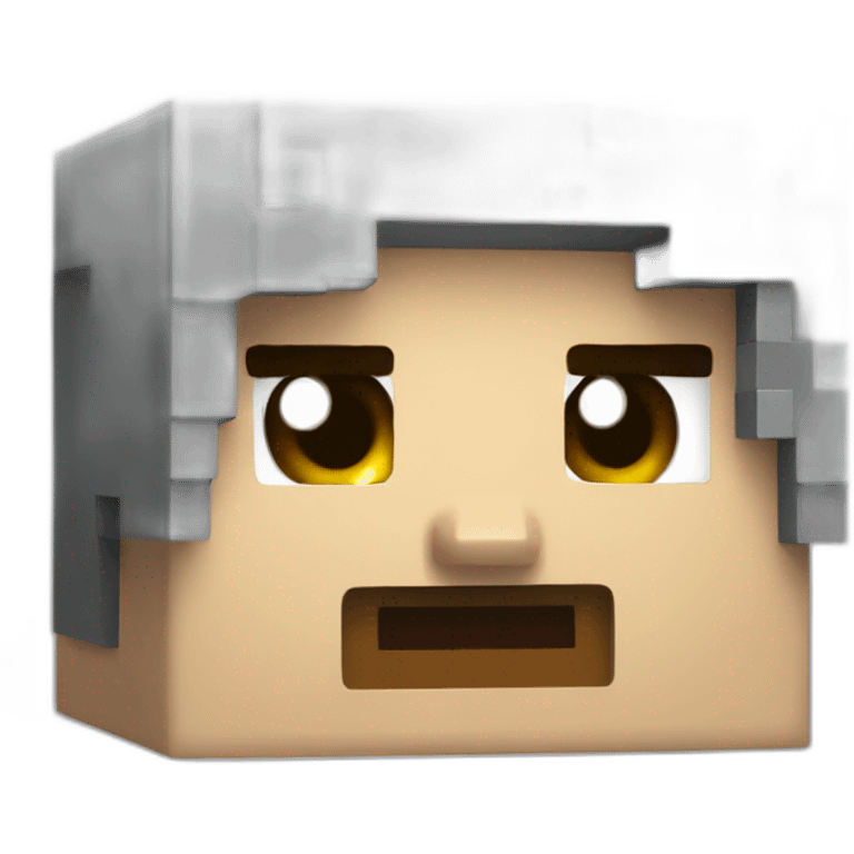 Minecraft head emoji