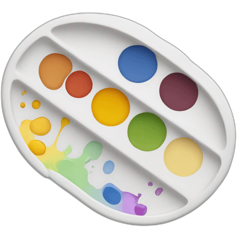 paint palette emoji