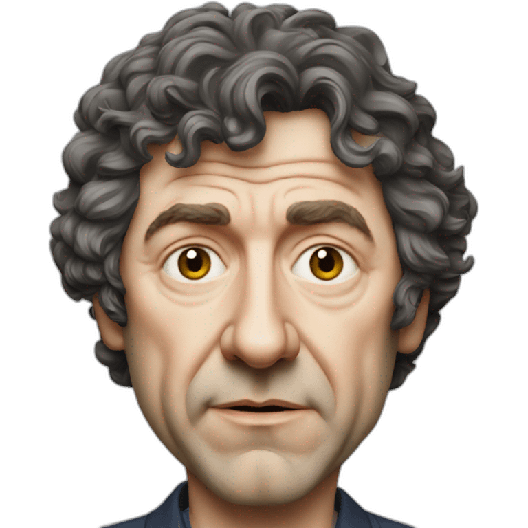 hyperrealistic Stephen Rea emoji