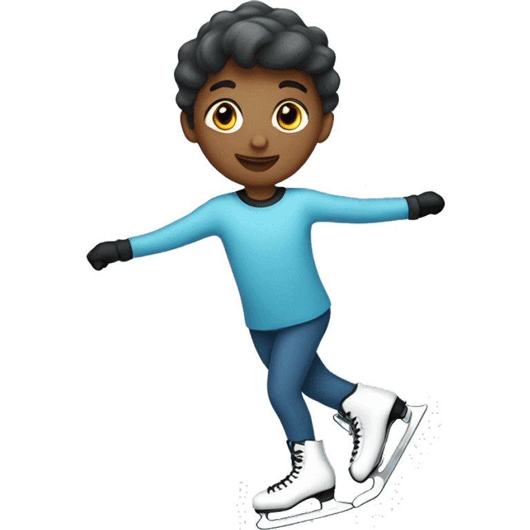 Ice skating  emoji