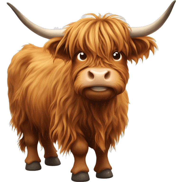 highland cow emoji