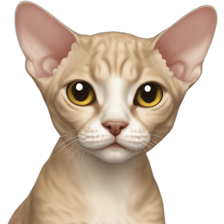 devon rex mix emoji