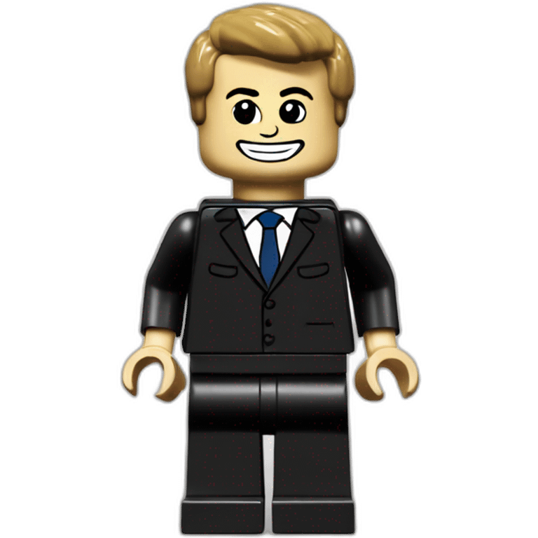 Emmanuel Macron Lego minifigurine emoji