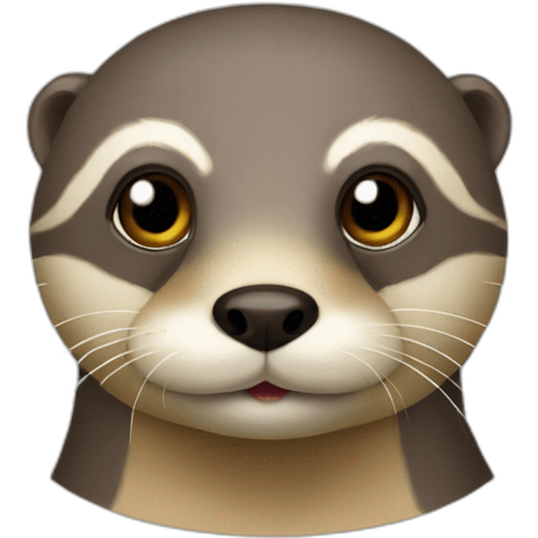 Loutre lunette emoji