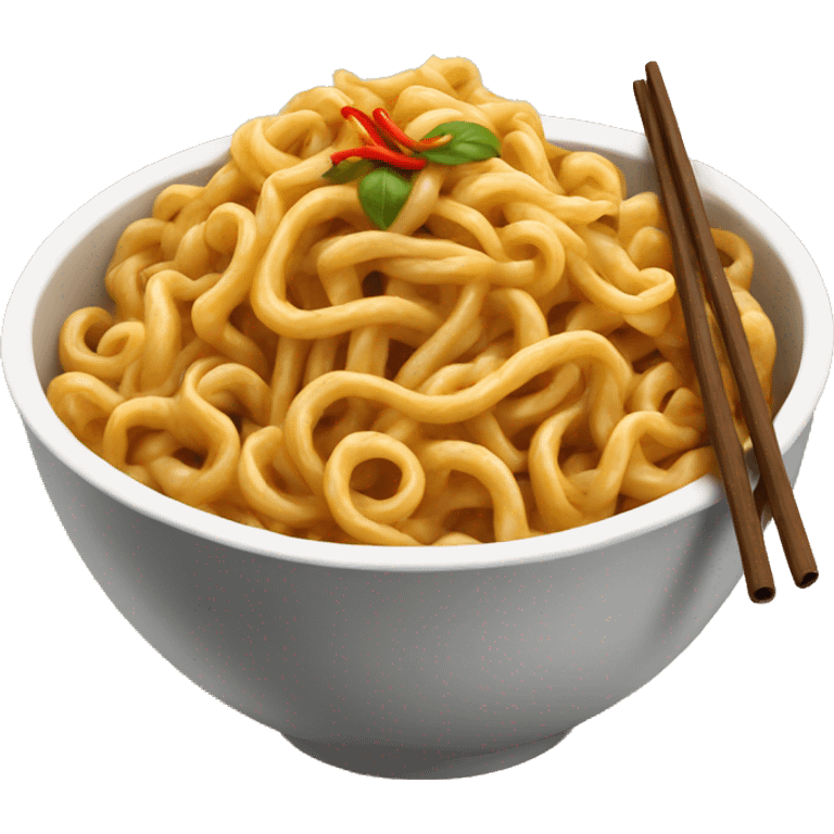 Spicy noodles emoji