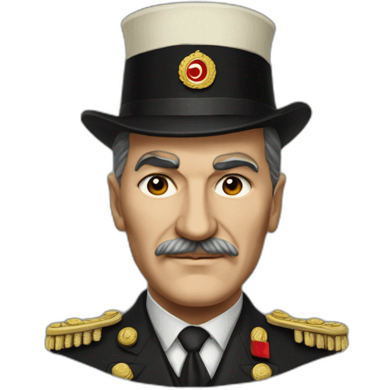 Gülümseyen Atatürk  emoji