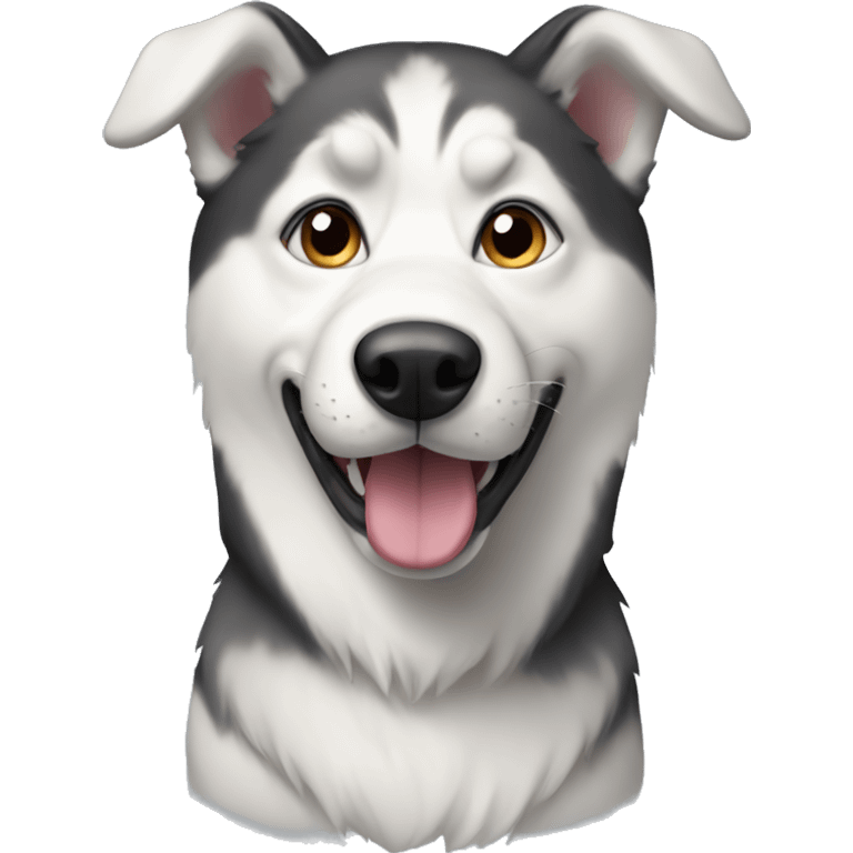 Dog husky emoji