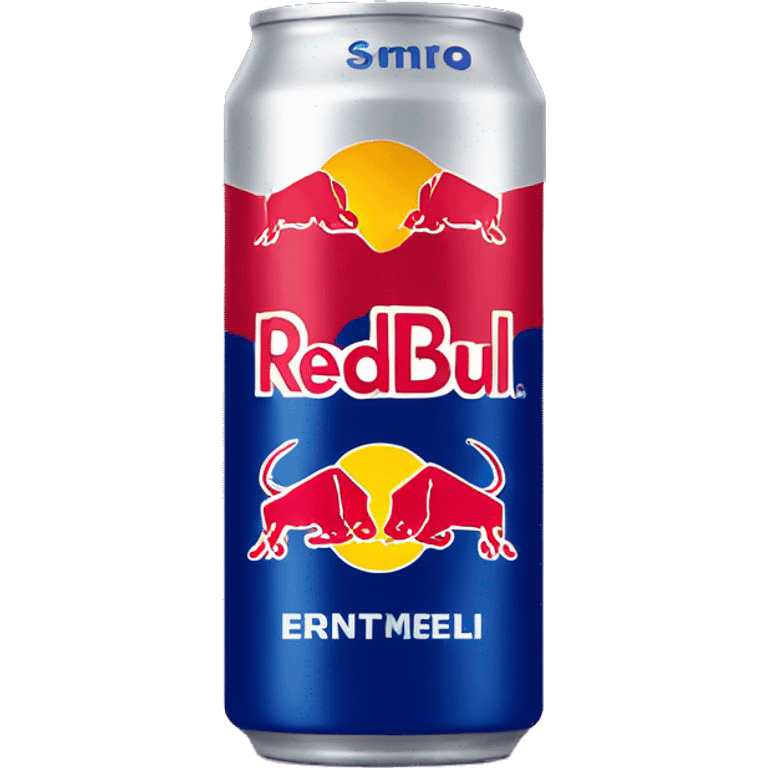 Sad redbull energy drink emoji