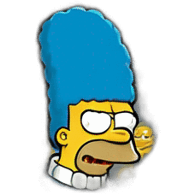 Simpson marge emoji