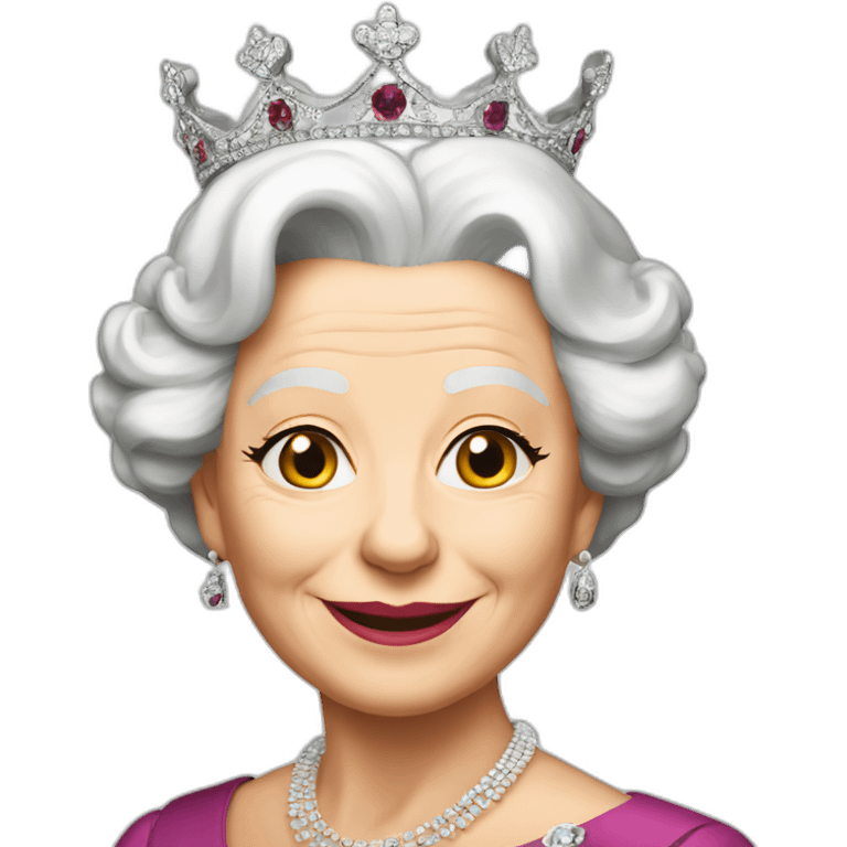 queen elizabeth emoji