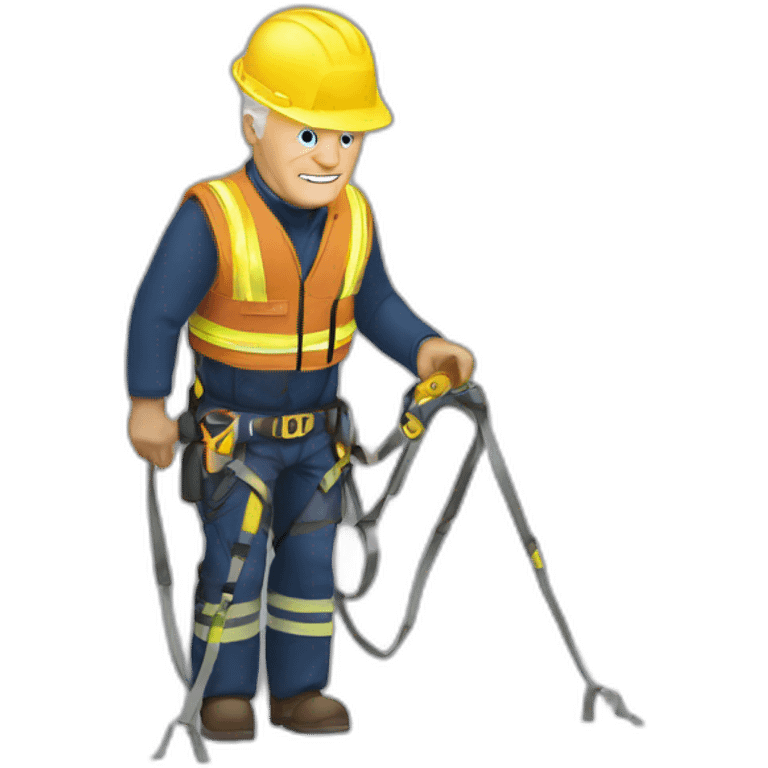 fall protection for joe biden emoji