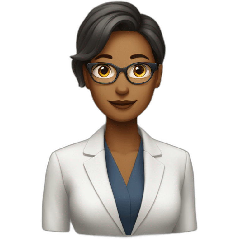 proactive risk-taker businesswoman emoji