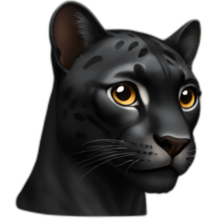 Black panthère emoji