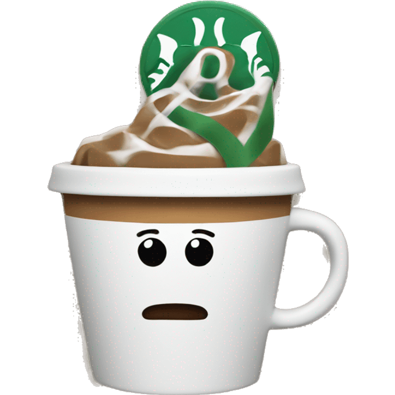 starbucks coffee cup emoji