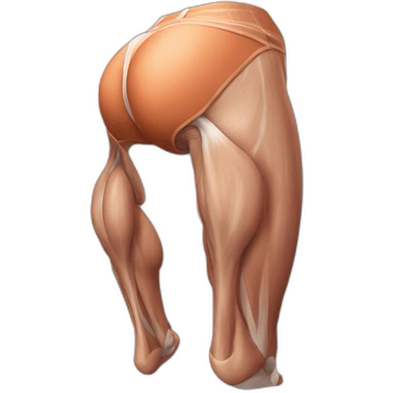 gluteal muscle emoji